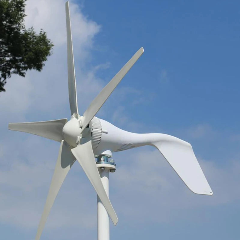 Buy ZHIHUASMTBX 12000W No Noise Vertical Axis Wind Turbine Generator 220v 12v 24v 48v Magnetic Levitation Wind Turbine With Mppt Controller For Home - View #3
