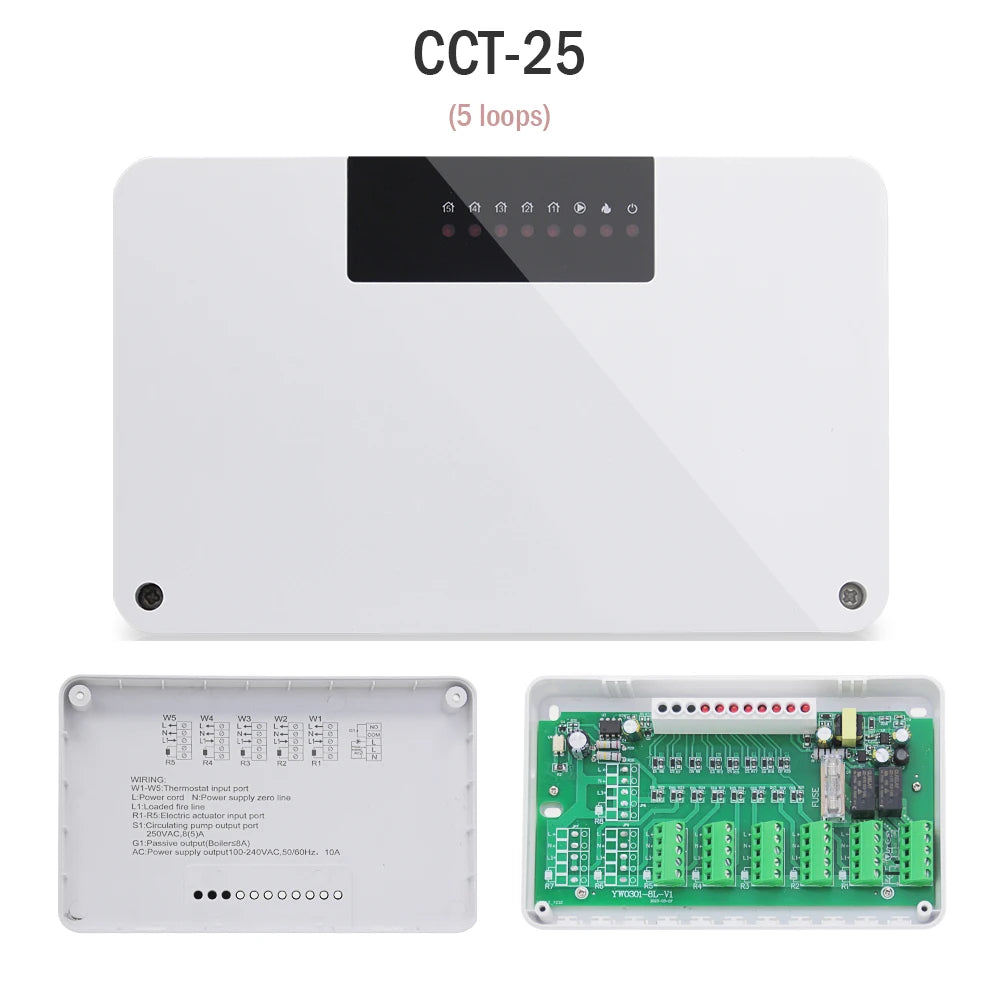 Heating UnderFloor Water Smart WIFI Thermostat panel