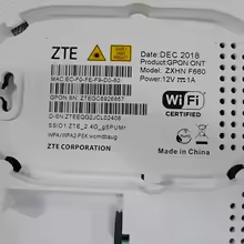 ONU Router Close Up