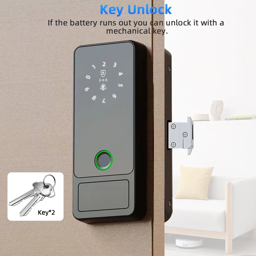 Door unlocked via keys