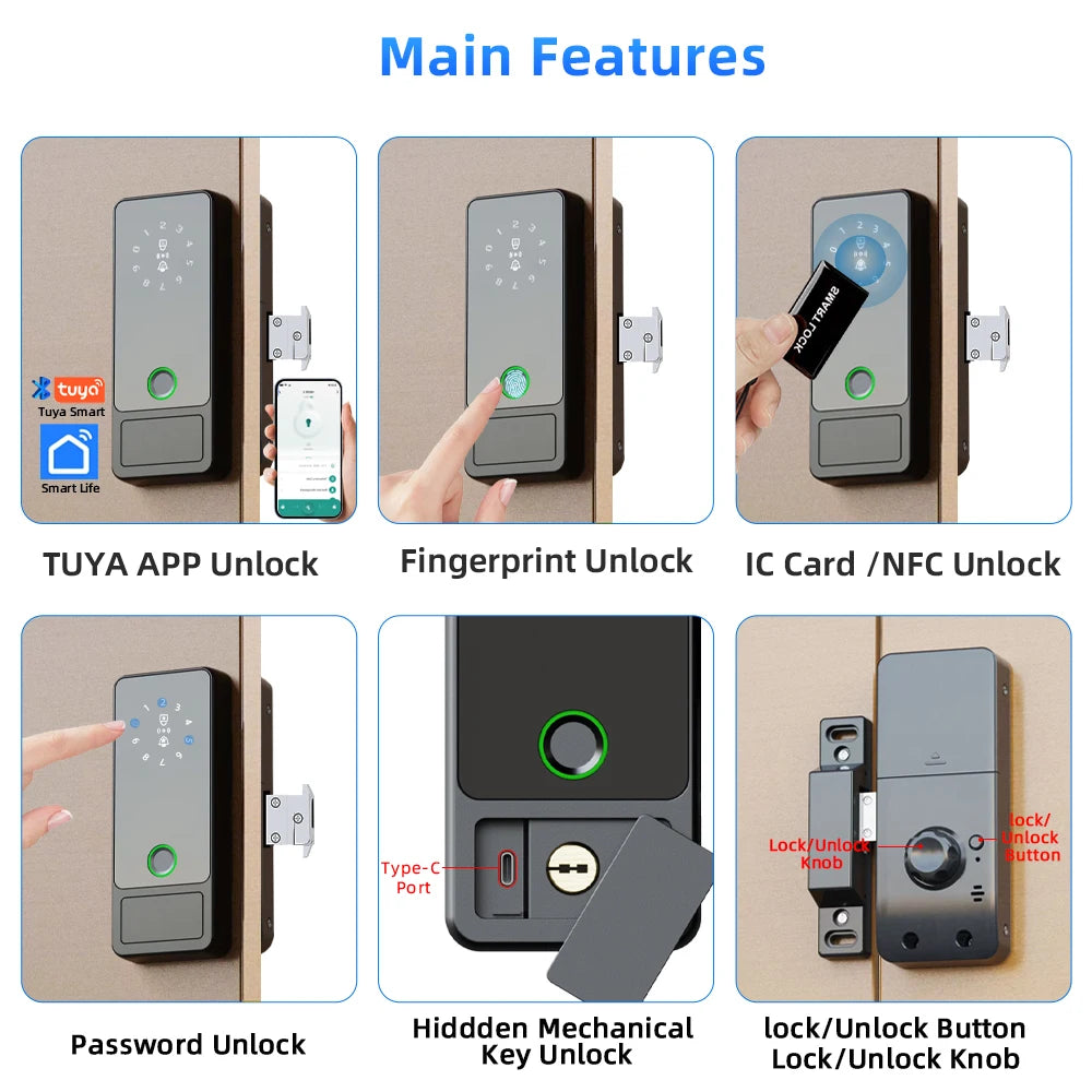 Door Lock Main Features