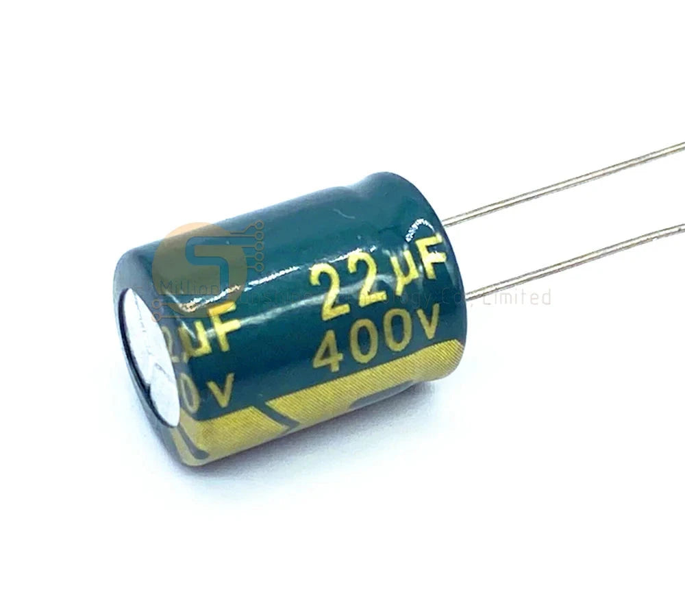 400V High Frequency Low ESR Aluminum Capacitor 22UF