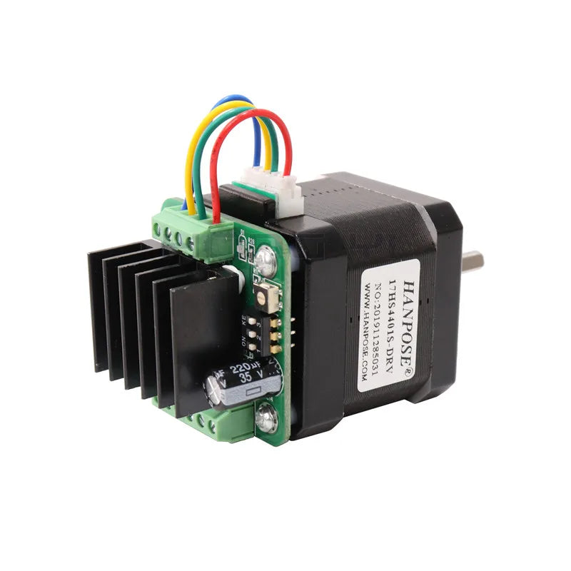 Stepper Motor Driver - Integrated Driver Body Back View
