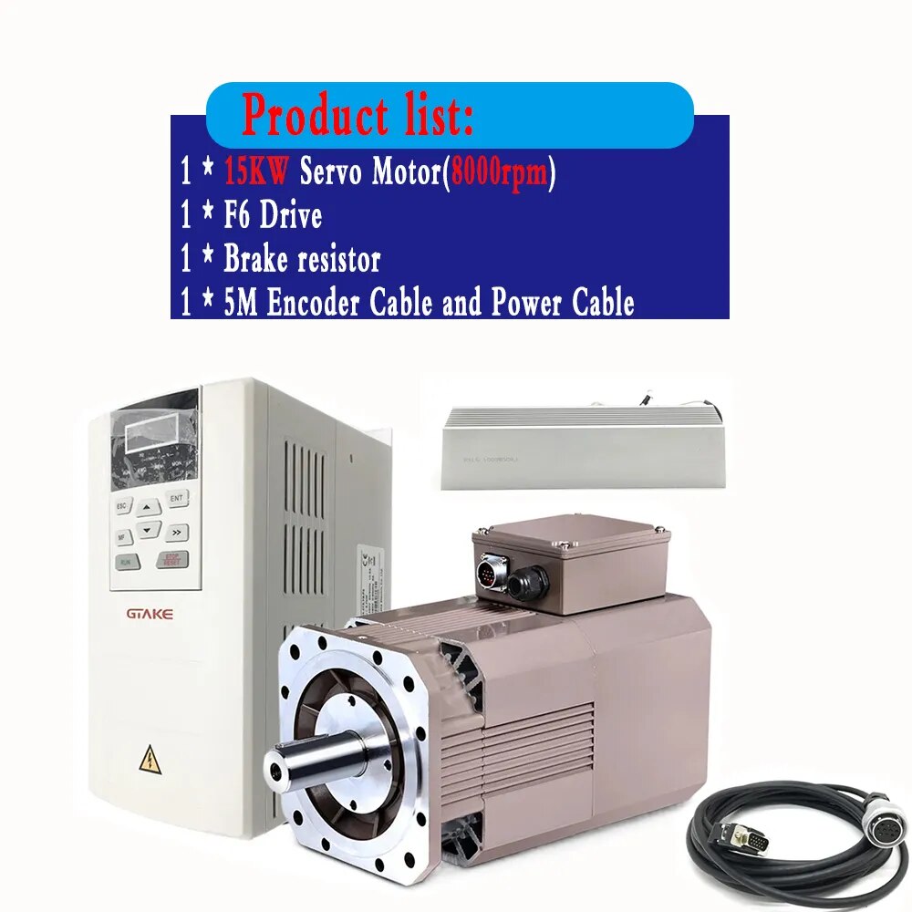 servo Spindle motor driver 8000rpm product list kit